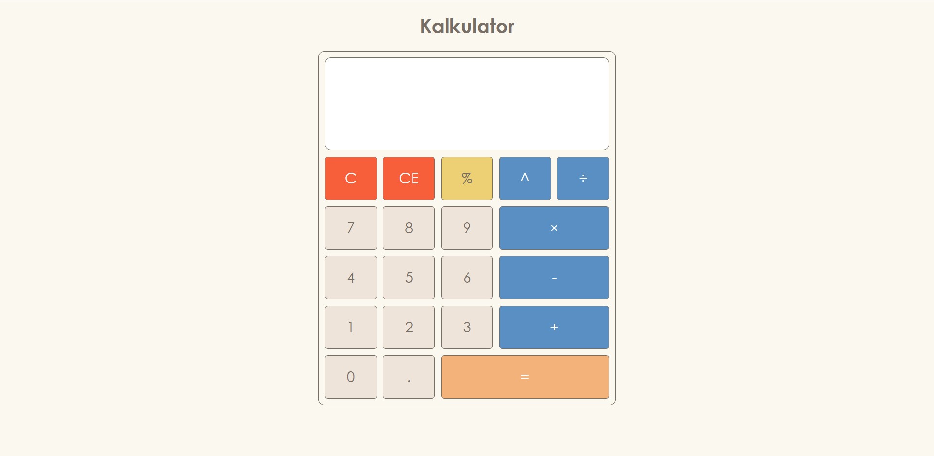 Pastel Calculator